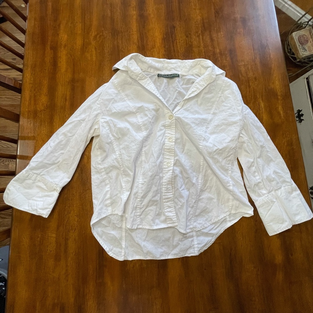 White long sleeve shirt